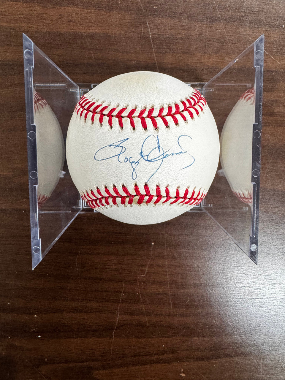 Roger Clemens Signed Autographed Rawlings OAL Baseball JSA *4839