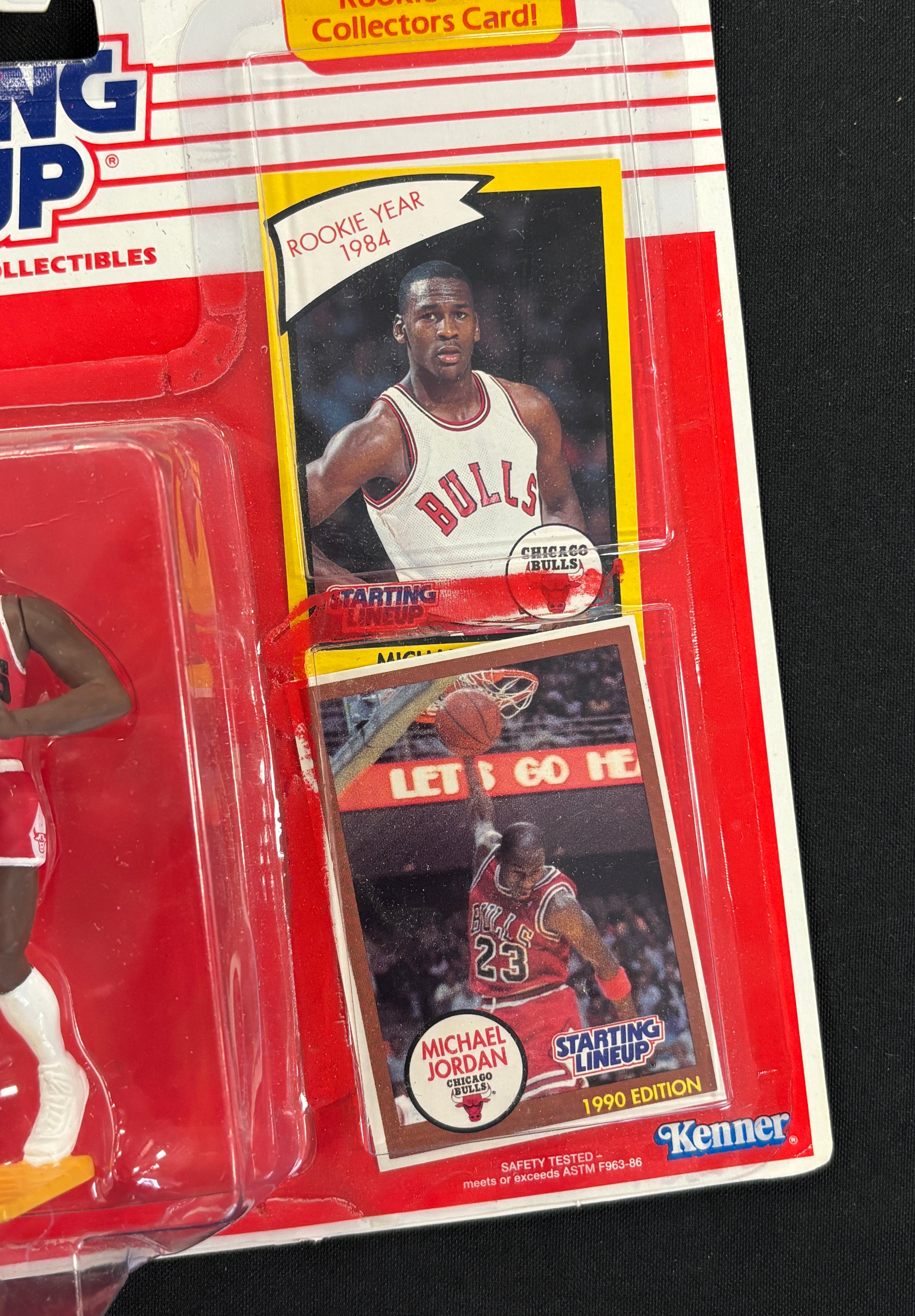 1990 Kenner Starting Lineup Michael Jordan Figure *READ