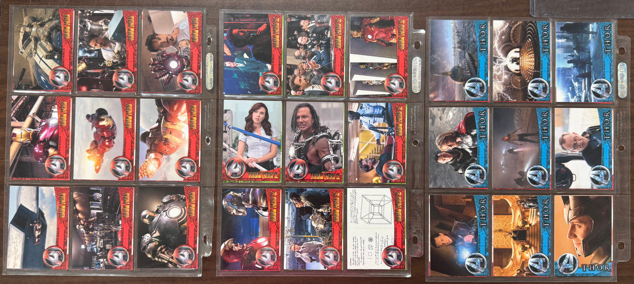 2012 Upper Deck Marvel Avengers Assemble Complete Set (176)