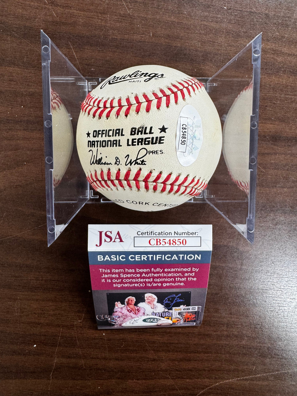 Willie Stargell Signed Autographed Rawlings ONL Baseball JSA *4850