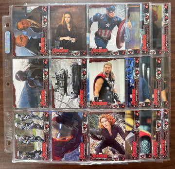 2015 Upper Deck Marvel Avengers Age of Ultron Complete Set (90)