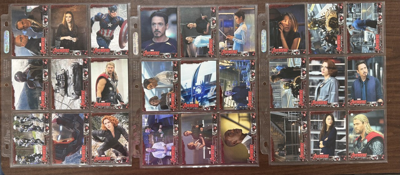 2015 Upper Deck Marvel Avengers Age of Ultron Complete Set (90)