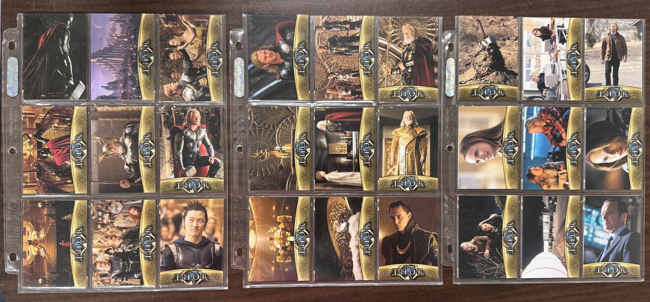 2011/17 Upper Deck Thor, Dark World, Ragnarok, Complete Sets (230)