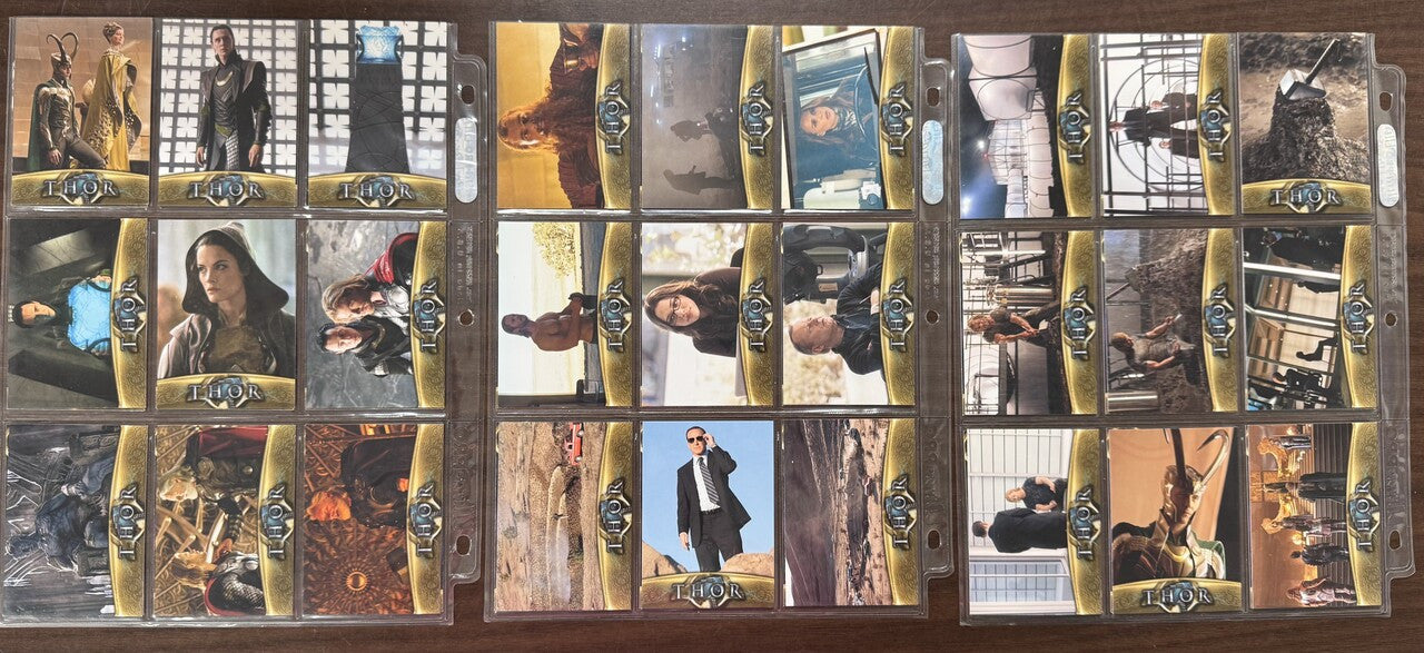 2011/17 Upper Deck Thor, Dark World, Ragnarok, Complete Sets (230)