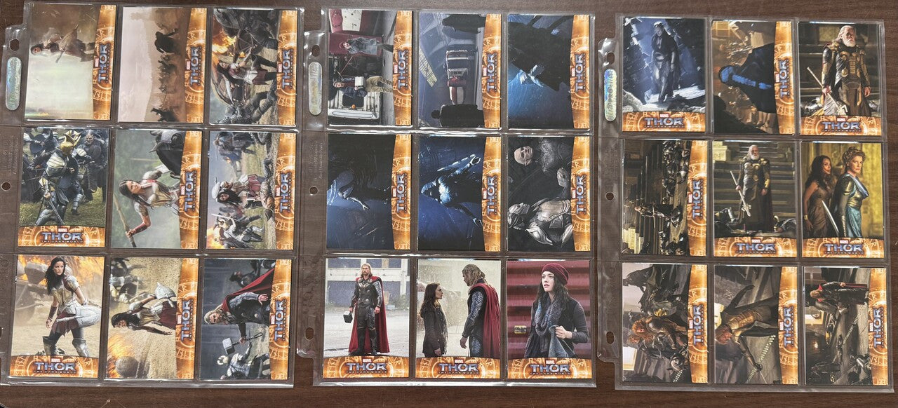 2011/17 Upper Deck Thor, Dark World, Ragnarok, Complete Sets (230)