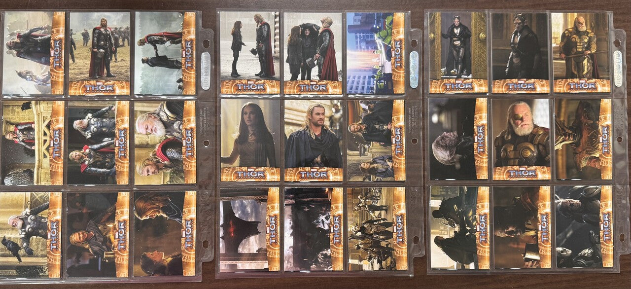 2011/17 Upper Deck Thor, Dark World, Ragnarok, Complete Sets (230)