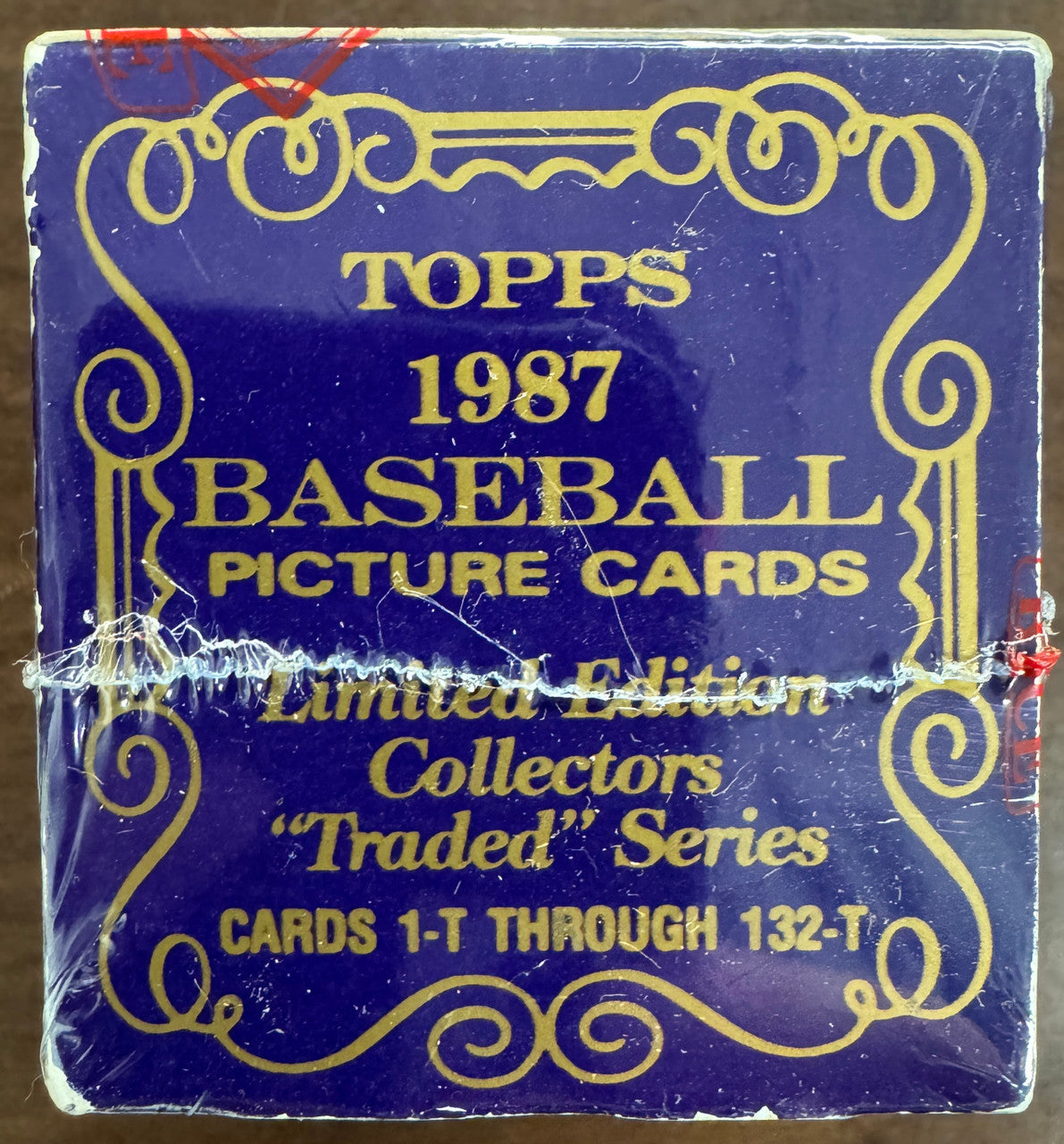 1987 Topps Traded Tiffany Baseball Factory Set BBCE Wrapped Sealed