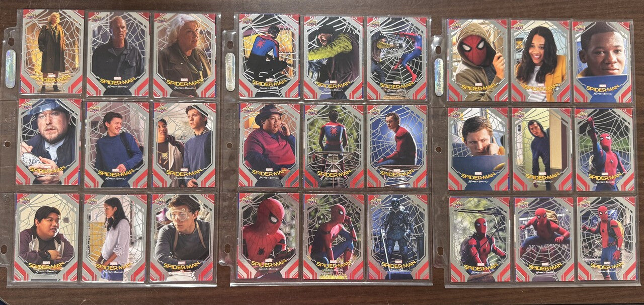 2017 Upper Deck Spider-Man Homecoming Complete Set (100)