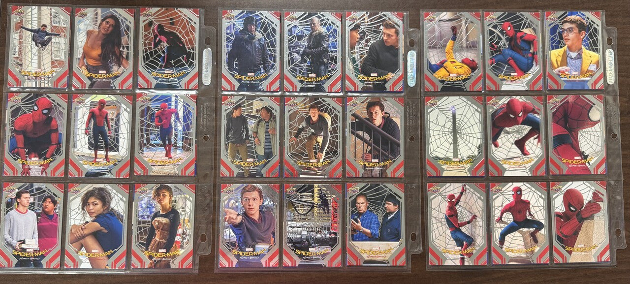 2017 Upper Deck Spider-Man Homecoming Complete Set (100)