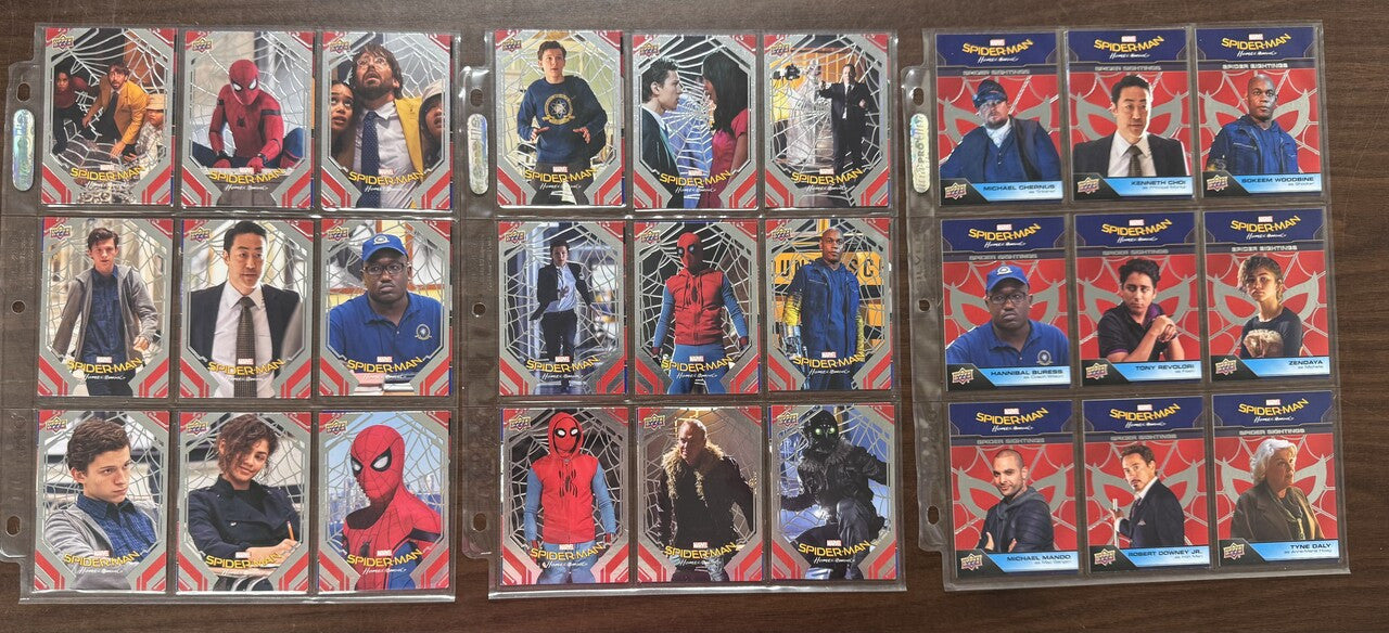 2017 Upper Deck Spider-Man Homecoming Complete Set (100)