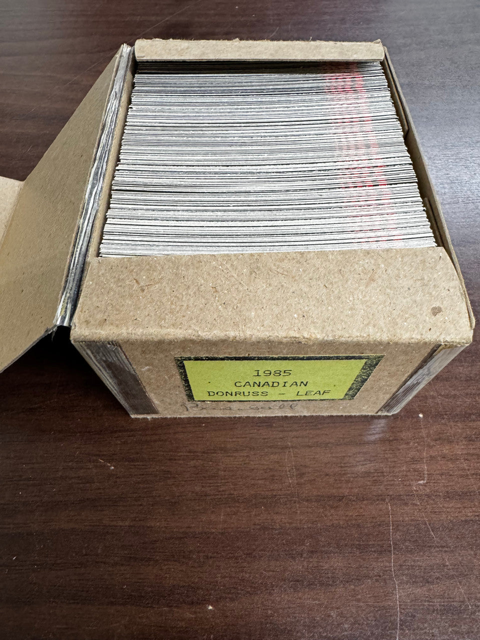 1985 Donruss Leaf Baseball Complete Set (264) w/ Puzzle NM-MT "B"