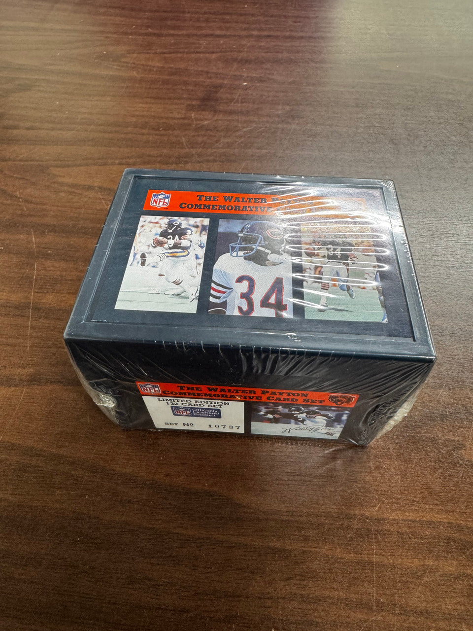 1988 Walter Payton Commemorative 132 Card Set Factory Sealed No. 10737