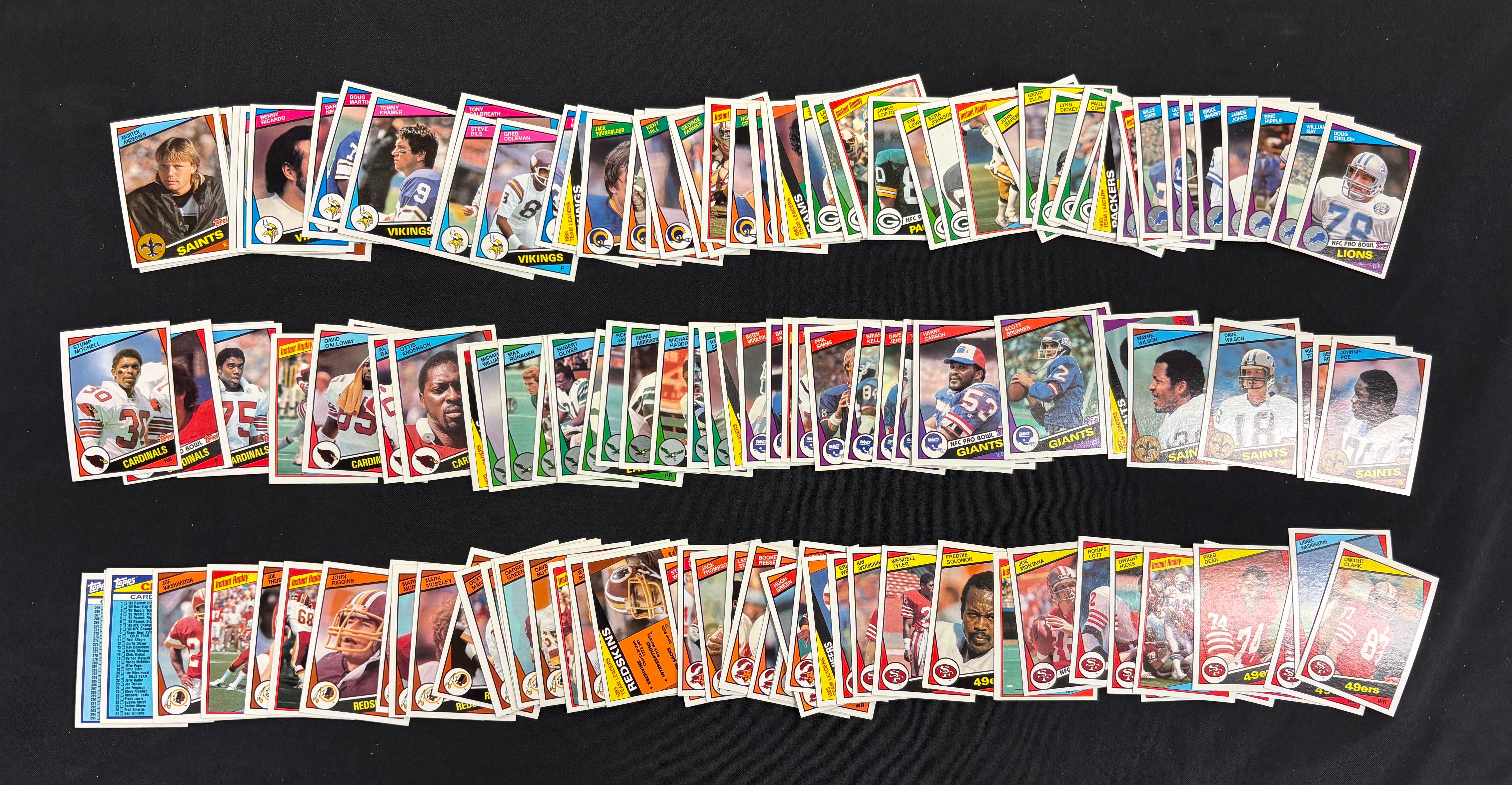1984 Topps Football Complete Set (396/396) NM
