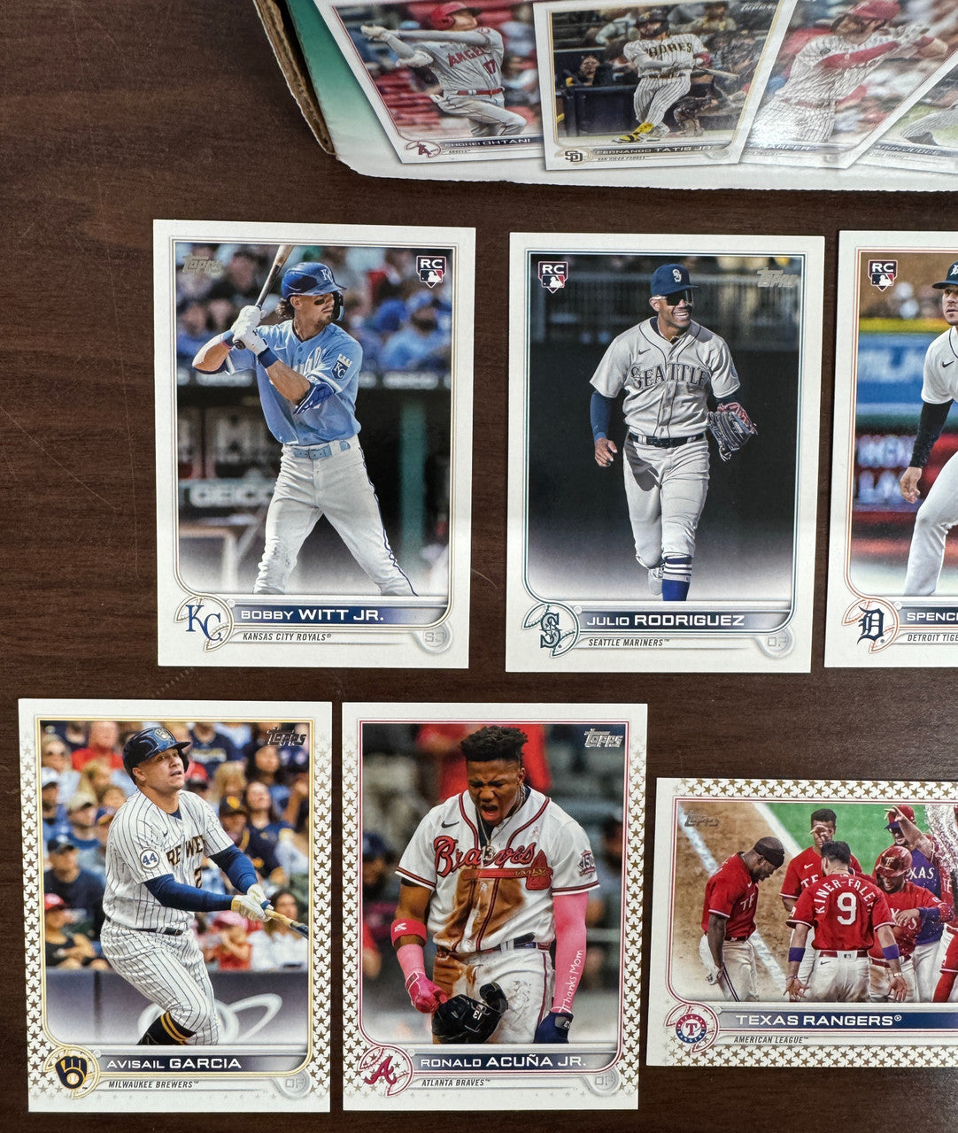 2022 Topps Baseball Gold Star Set Complete Unsealed NM+