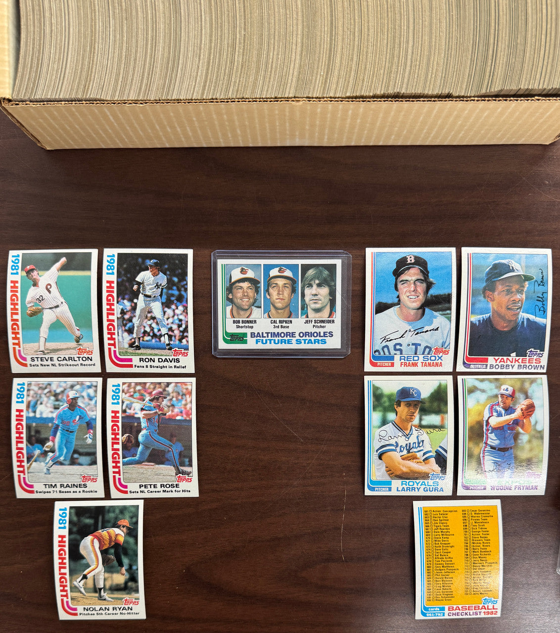 1982 Topps Baseball Complete Set (792) NM