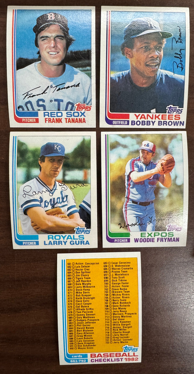 1982 Topps Baseball Complete Set (792) NM