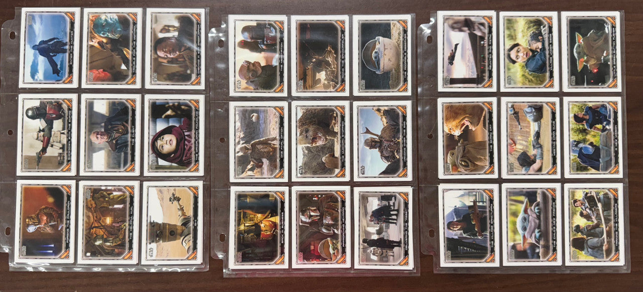 2020 Topps Star Wars The Mandalorian Season 1 Complete Set (100)