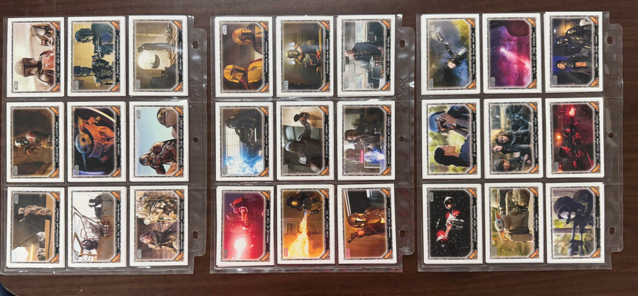 2020 Topps Star Wars The Mandalorian Season 1 Complete Set (100)