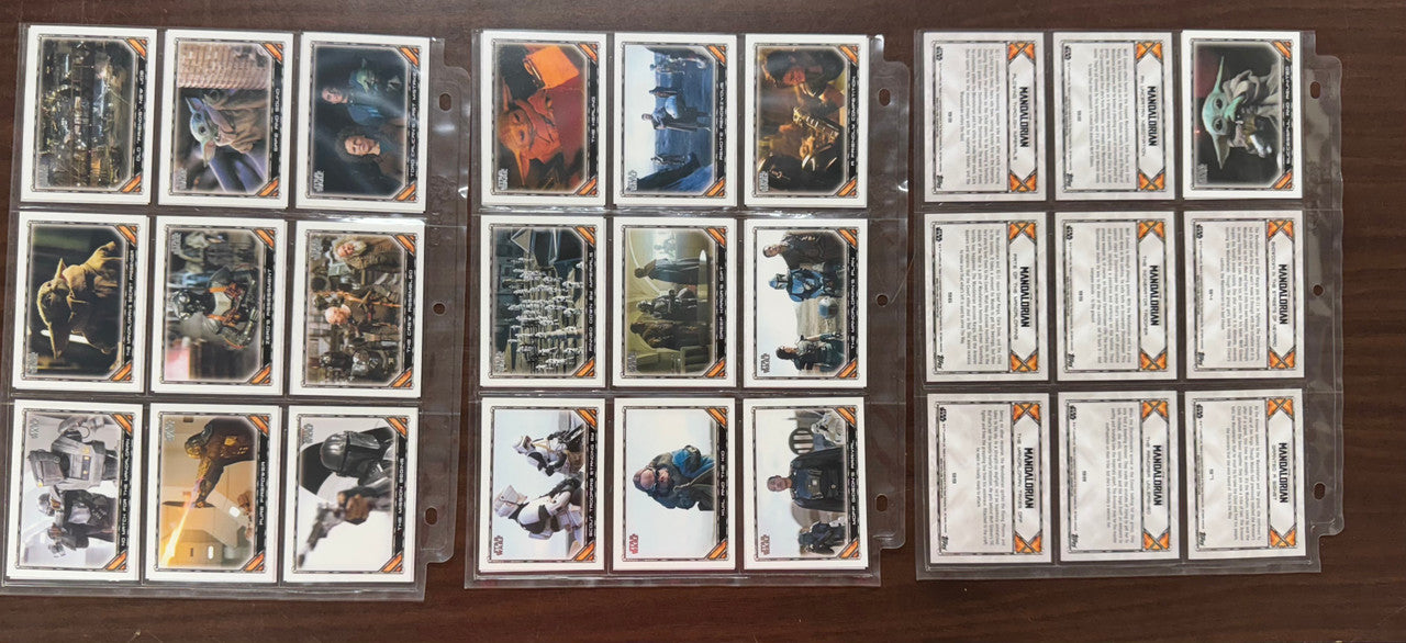 2020 Topps Star Wars The Mandalorian Season 1 Complete Set (100)