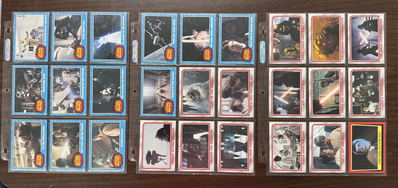 2004 Topps Heritage Star Wars Complete Set (120) W/ Foil Etch