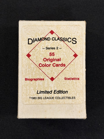 1983 Big League Collectibles Diamond Classics Series 2 Complete Set (55/55)