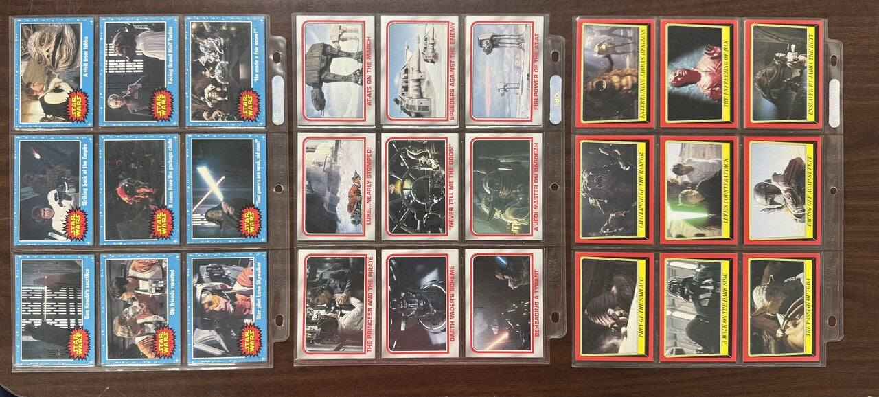 2004 Topps Heritage Star Wars Complete Set (120) W/ Foil Etch