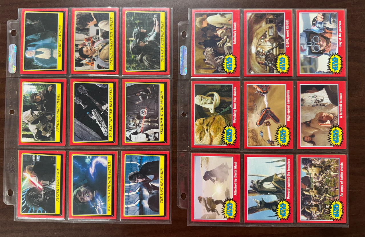 2004 Topps Heritage Star Wars Complete Set (120) W/ Foil Etch
