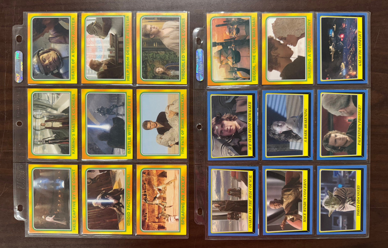2004 Topps Heritage Star Wars Complete Set (120) W/ Foil Etch