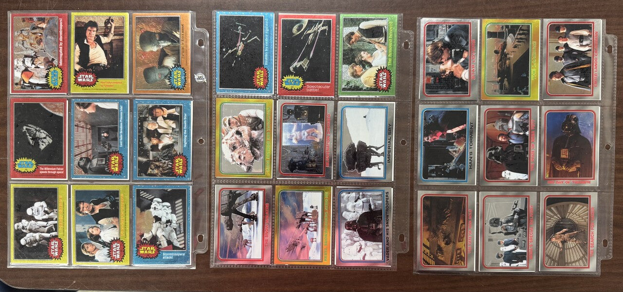 1999 Topps Chrome Star Wars Archives Complete Set (90) NM