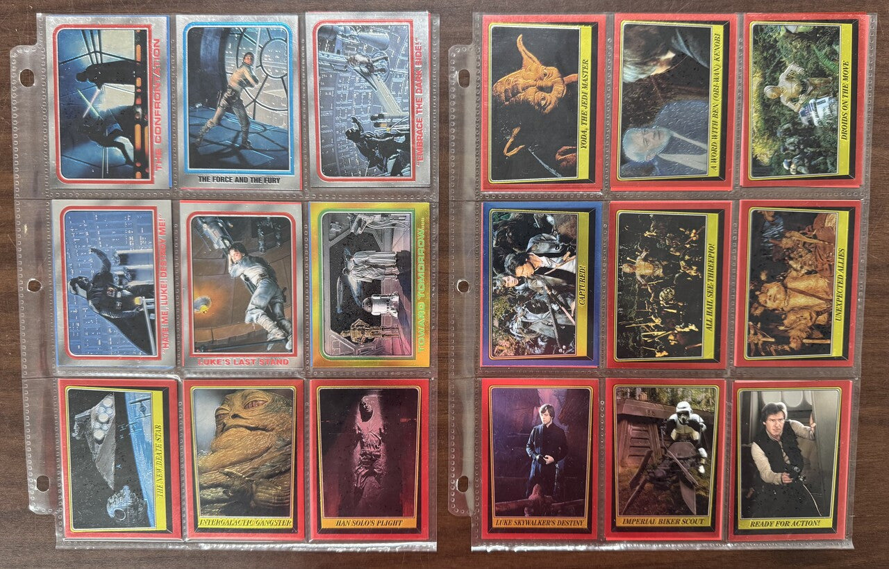 1999 Topps Chrome Star Wars Archives Complete Set (90) NM