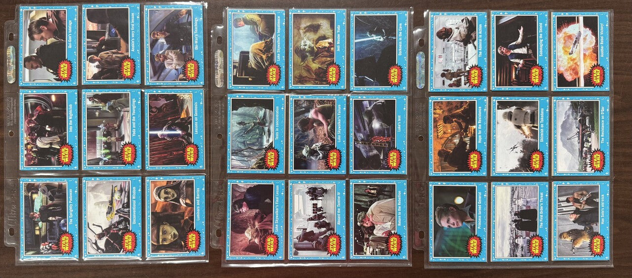 2017 Topps Star Wars Journey to the Last Jedi Complete Set (110) W/ Inserts