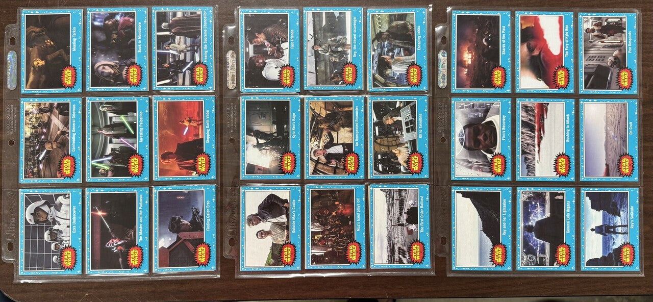 2017 Topps Star Wars Journey to the Last Jedi Complete Set (110) W/ Inserts