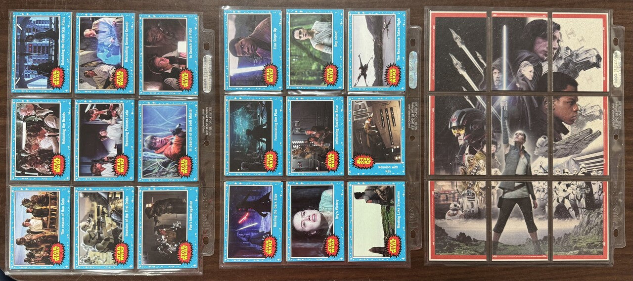2017 Topps Star Wars Journey to the Last Jedi Complete Set (110) W/ Inserts