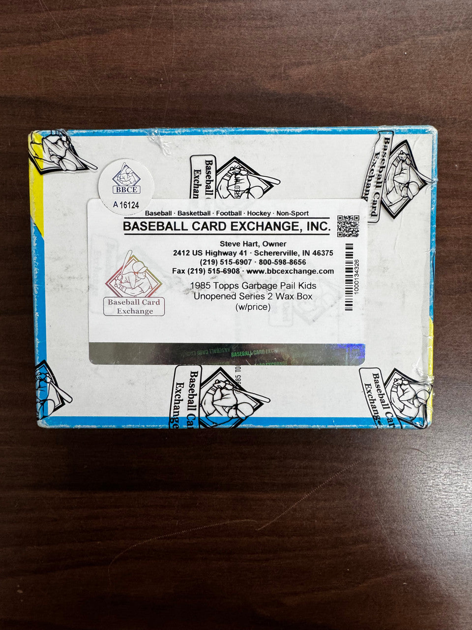 1985 Topps Garbage Pail Kids Series 2 Wax Box BBCE Wrapped and Sealed