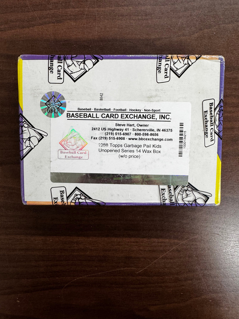 1988 Topps Garbage Pail Kids Series 14 Wax Box BBCE Wrapped and Sealed