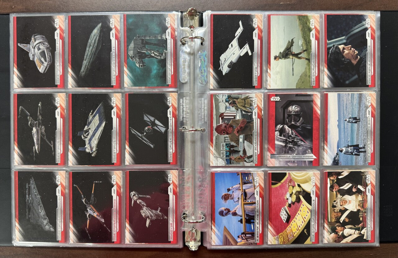 2017 Topps Star Wars The Last Jedi Series 1-2 Complete Sets (200) W/ Inserts