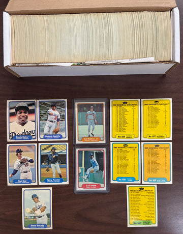 1982 Fleer Baseball Complete Set (660) NM