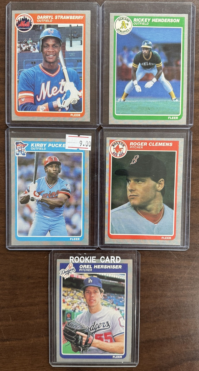 1985 Fleer Baseball Complete Set (660) NM