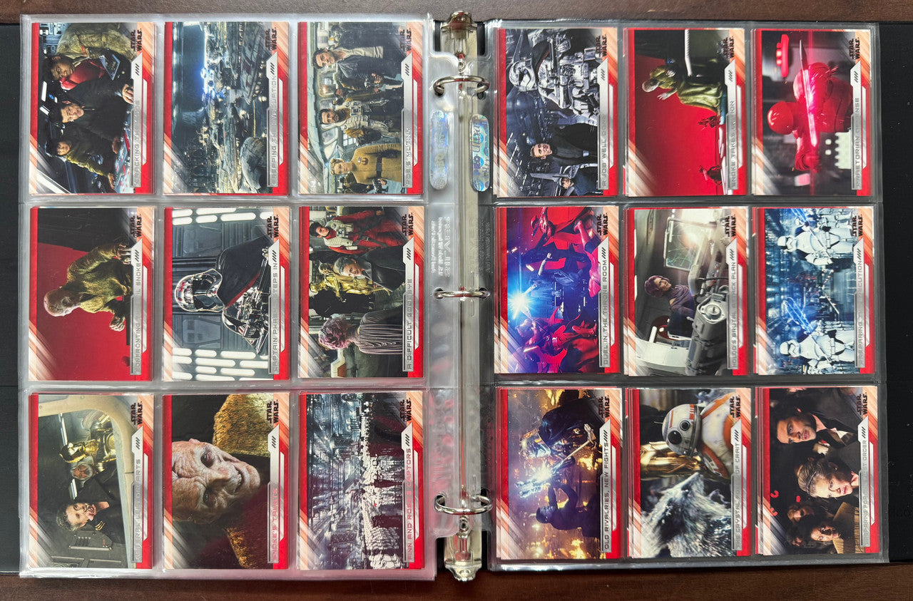 2017 Topps Star Wars The Last Jedi Series 1-2 Complete Sets (200) W/ Inserts