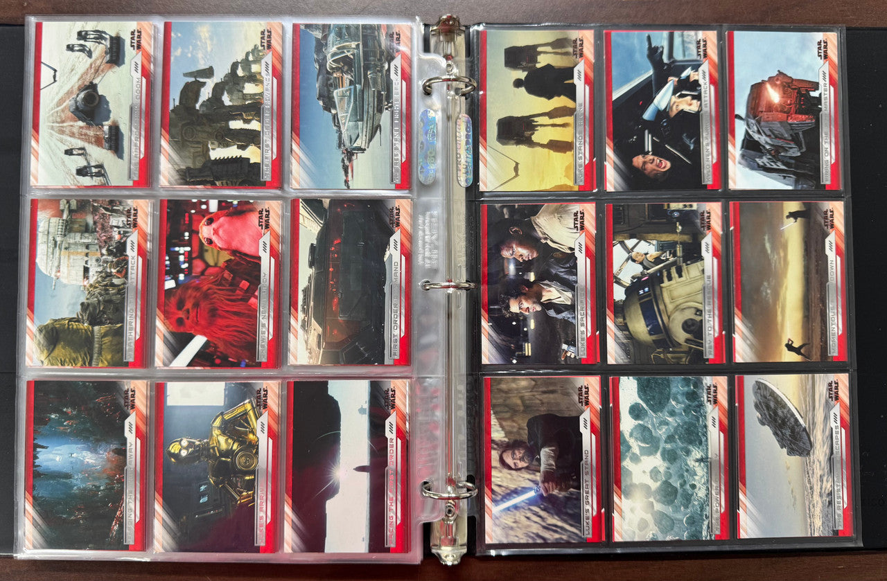 2017 Topps Star Wars The Last Jedi Series 1-2 Complete Sets (200) W/ Inserts