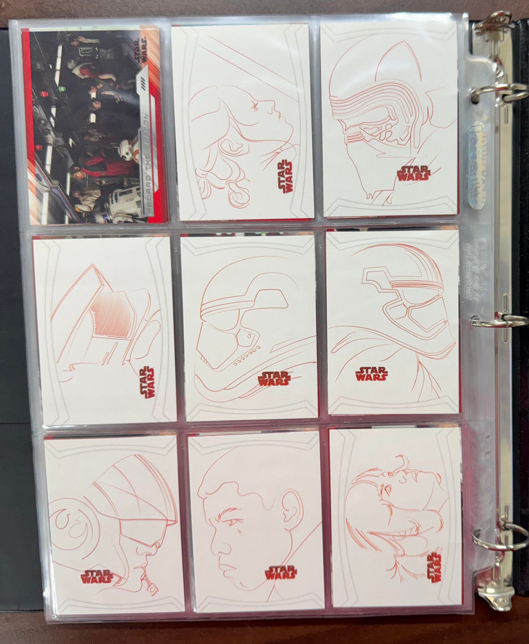 2017 Topps Star Wars The Last Jedi Series 1-2 Complete Sets (200) W/ Inserts
