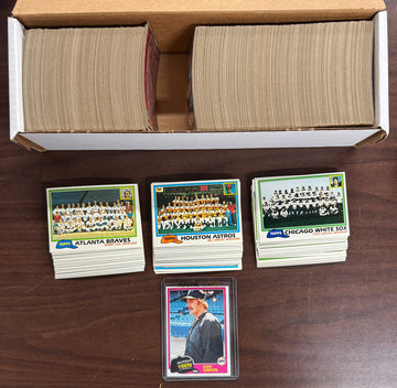 1981 Topps Baseball Set Complete (726) NM