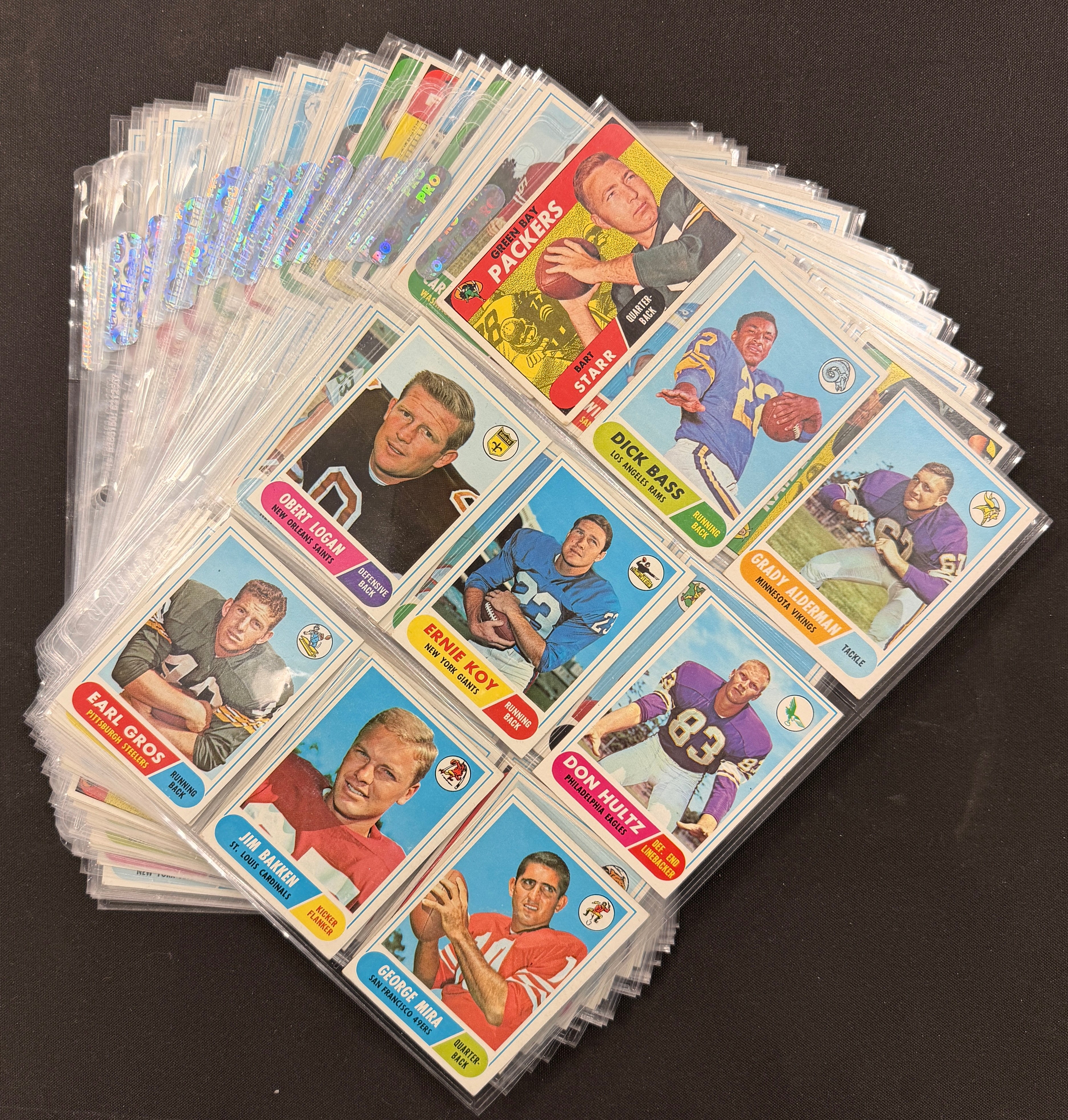 1968 Topps Football Complete Set (219) VG-EX