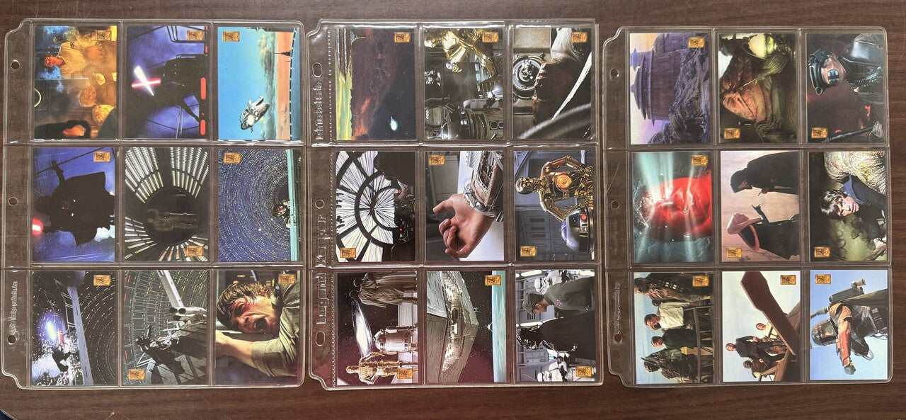 1997 Merlin Star Wars Trilogy Complete Set (125) NM