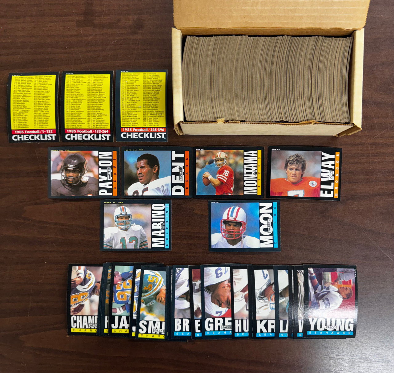1985 Topps Football Complete Set (396) NM-MT