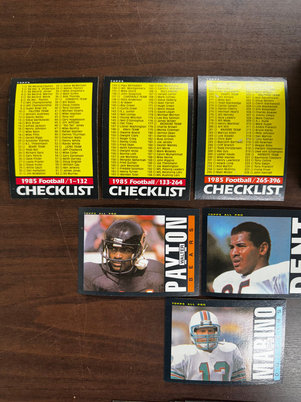 1985 Topps Football Complete Set (396) NM-MT