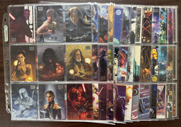 2012 Topps Star Wars Galaxy Series 7 Complete Set (110) W/ Foils
