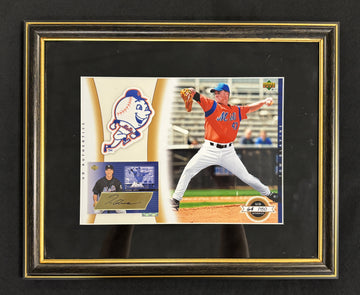 2003 UD Authentics Tom Glavine Signed Autograph /150 Framed