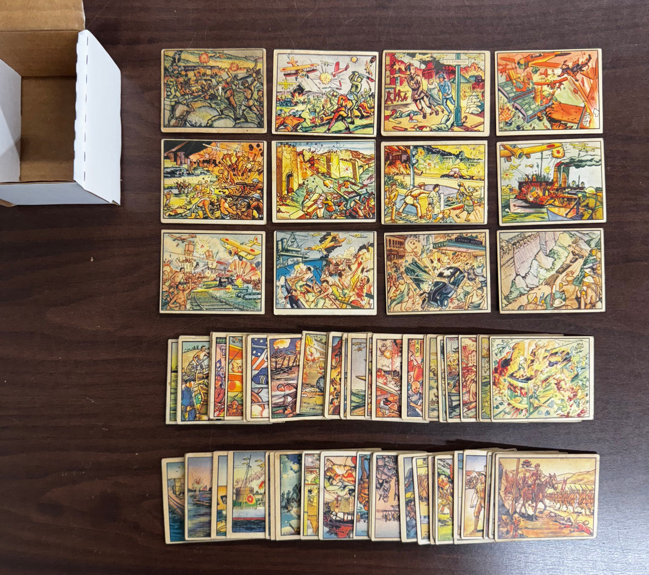 1938 Gum Inc Horrors Of War Partial Set of 78 Different VG-VG/EX