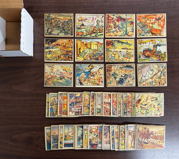 1938 Gum Inc Horrors Of War Partial Set of 78 Different VG-VG/EX